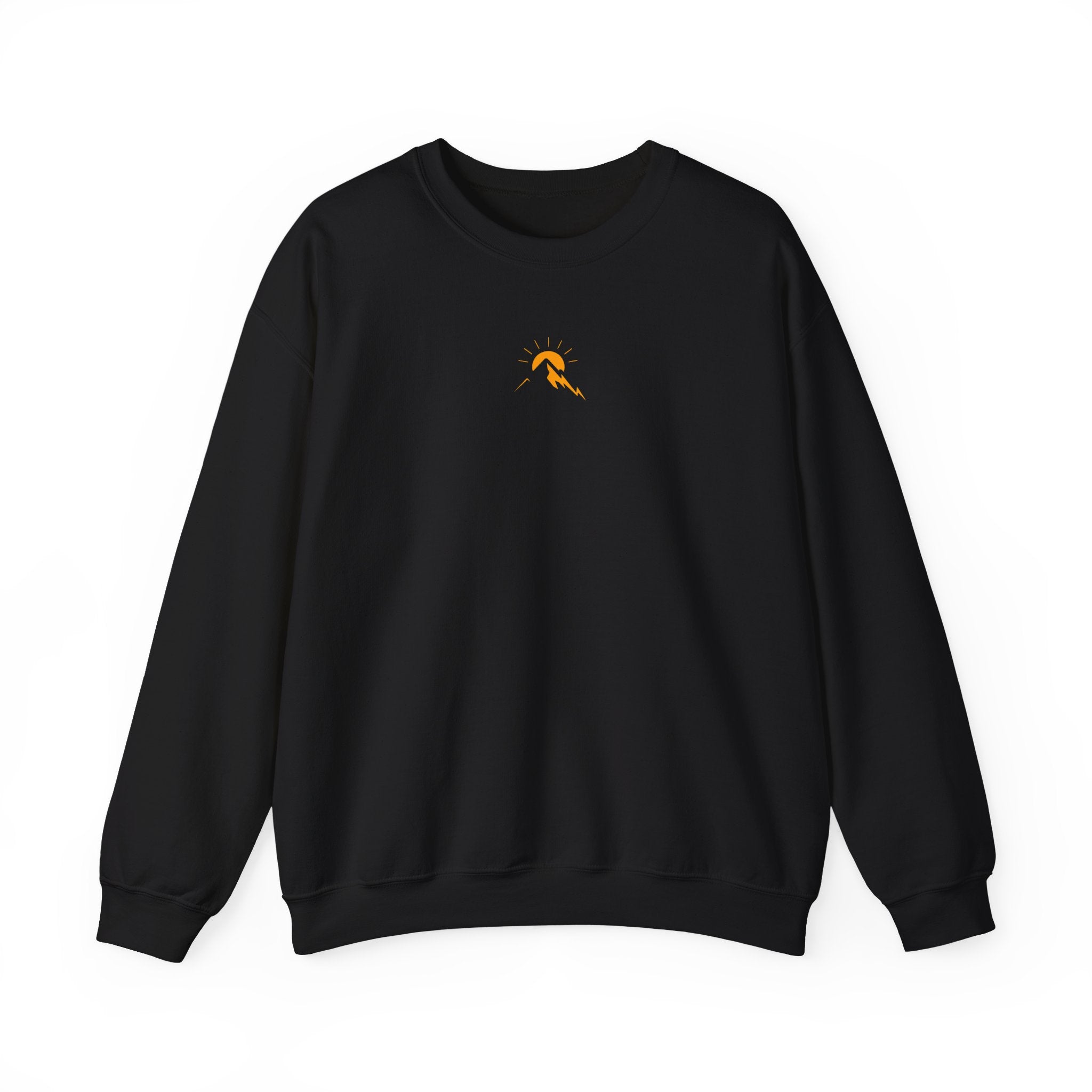 Unisex Sunrise Mountain Minimalist Sweatshirt –Unisex Heavy Crewneck