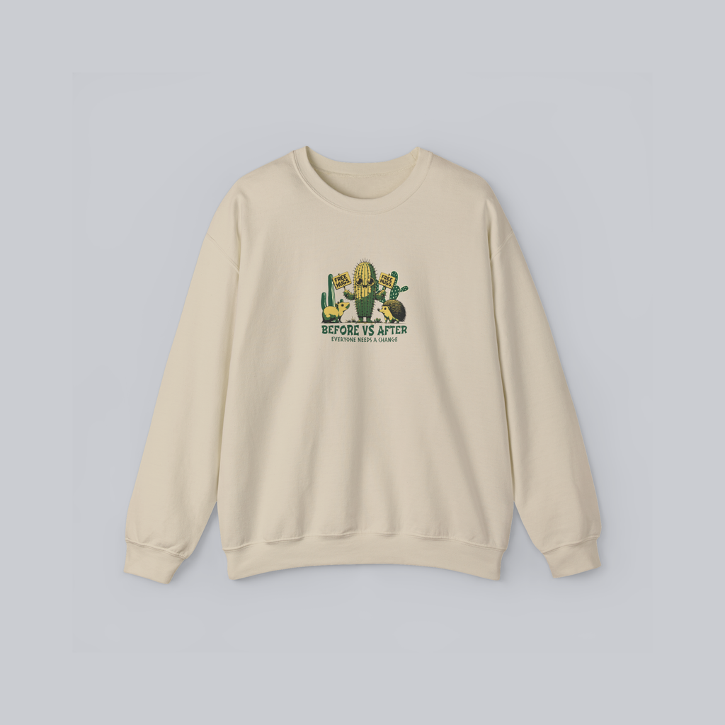 Everyone Needs a Change – Unisex Heavy Blend Crewneck Sweatshirt
