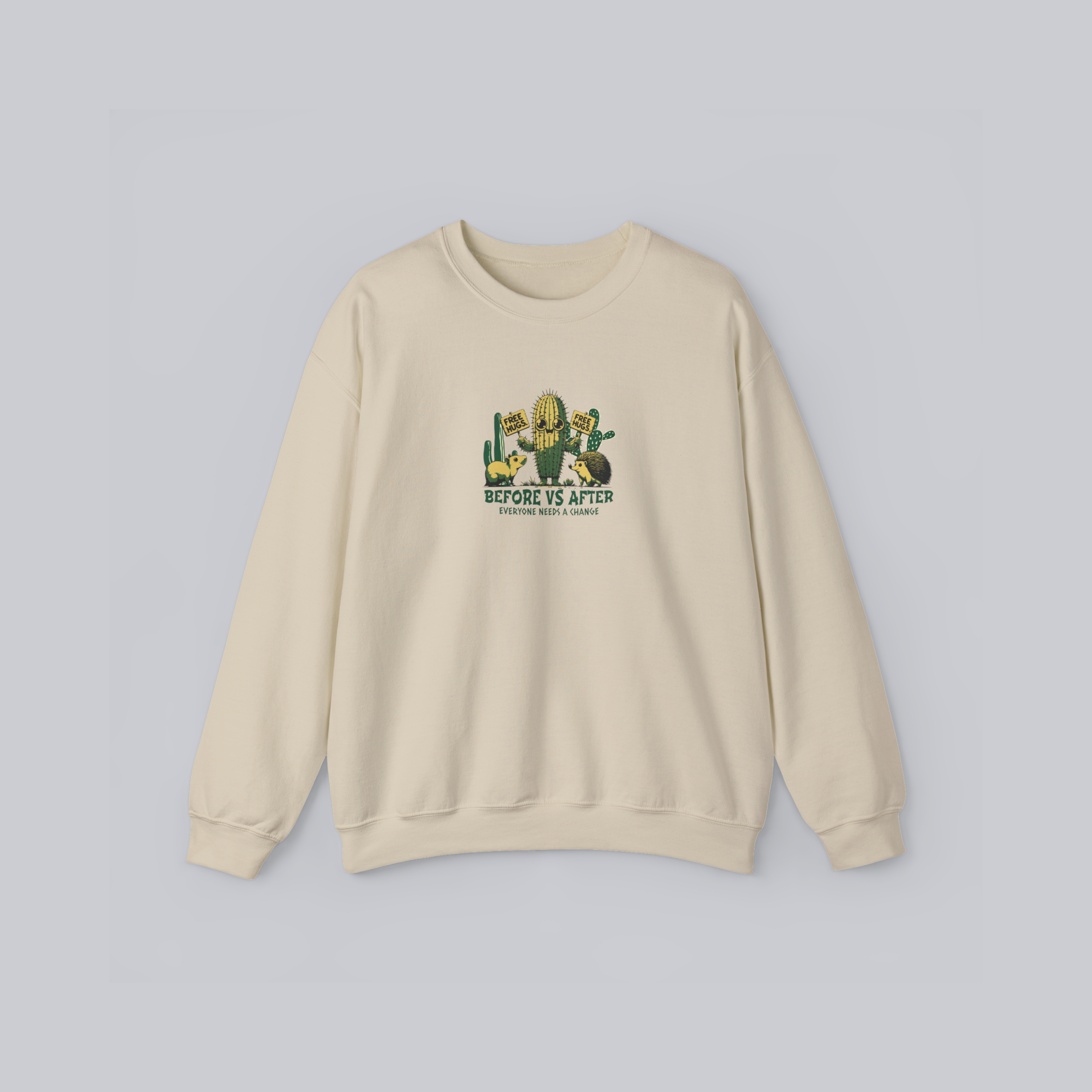 Everyone Needs a Change – Unisex Heavy Blend Crewneck Sweatshirt