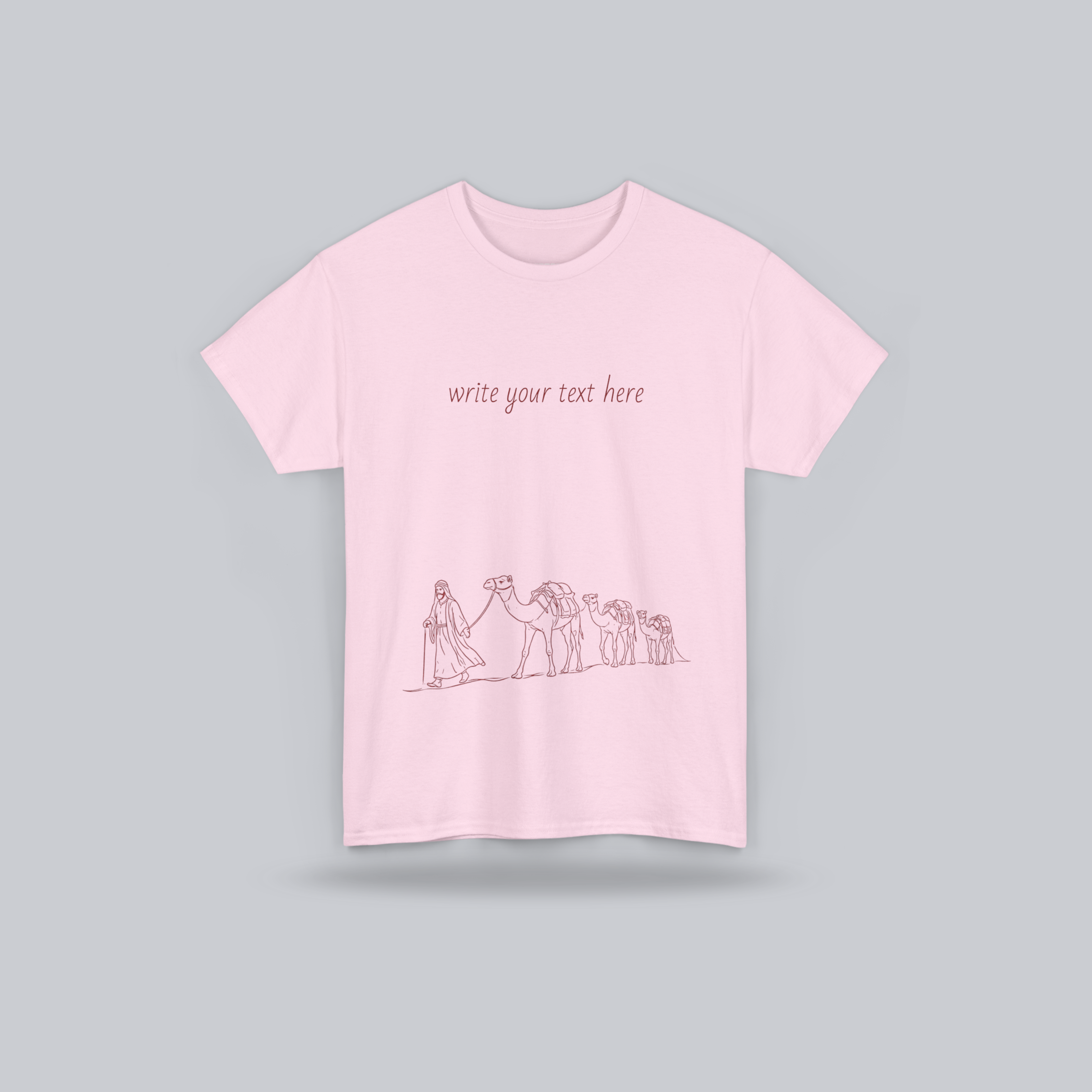 Custom Text T-Shirt, Create & Wear Your Story | Unisex Cotton Tee