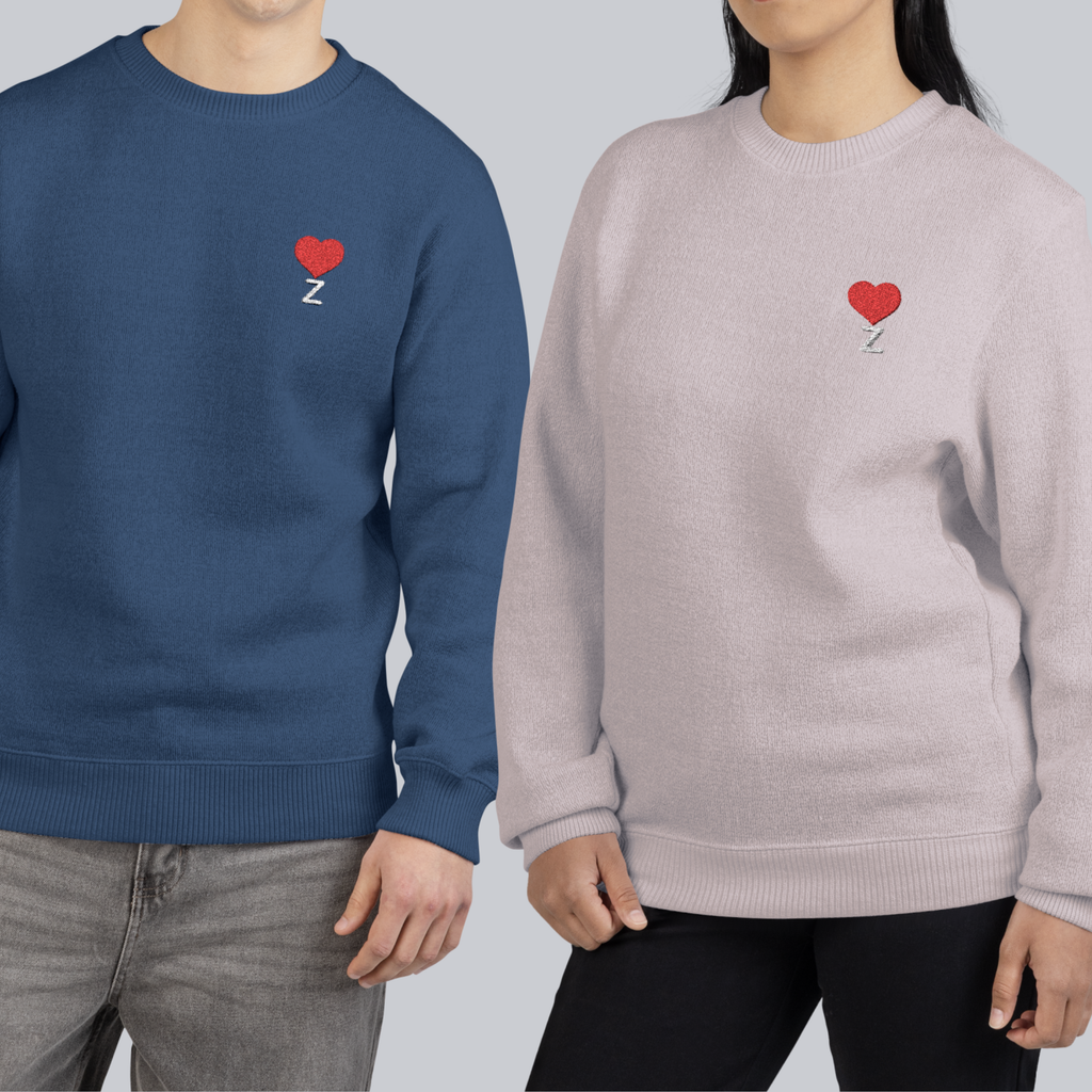 Unisex Nantucket Sweatshirt – Personalized with initial Z