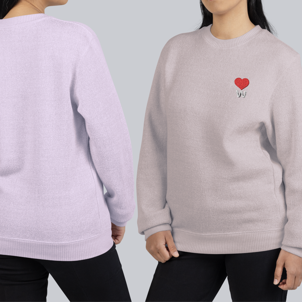 Unisex Nantucket Sweatshirt – Personalized with initial W