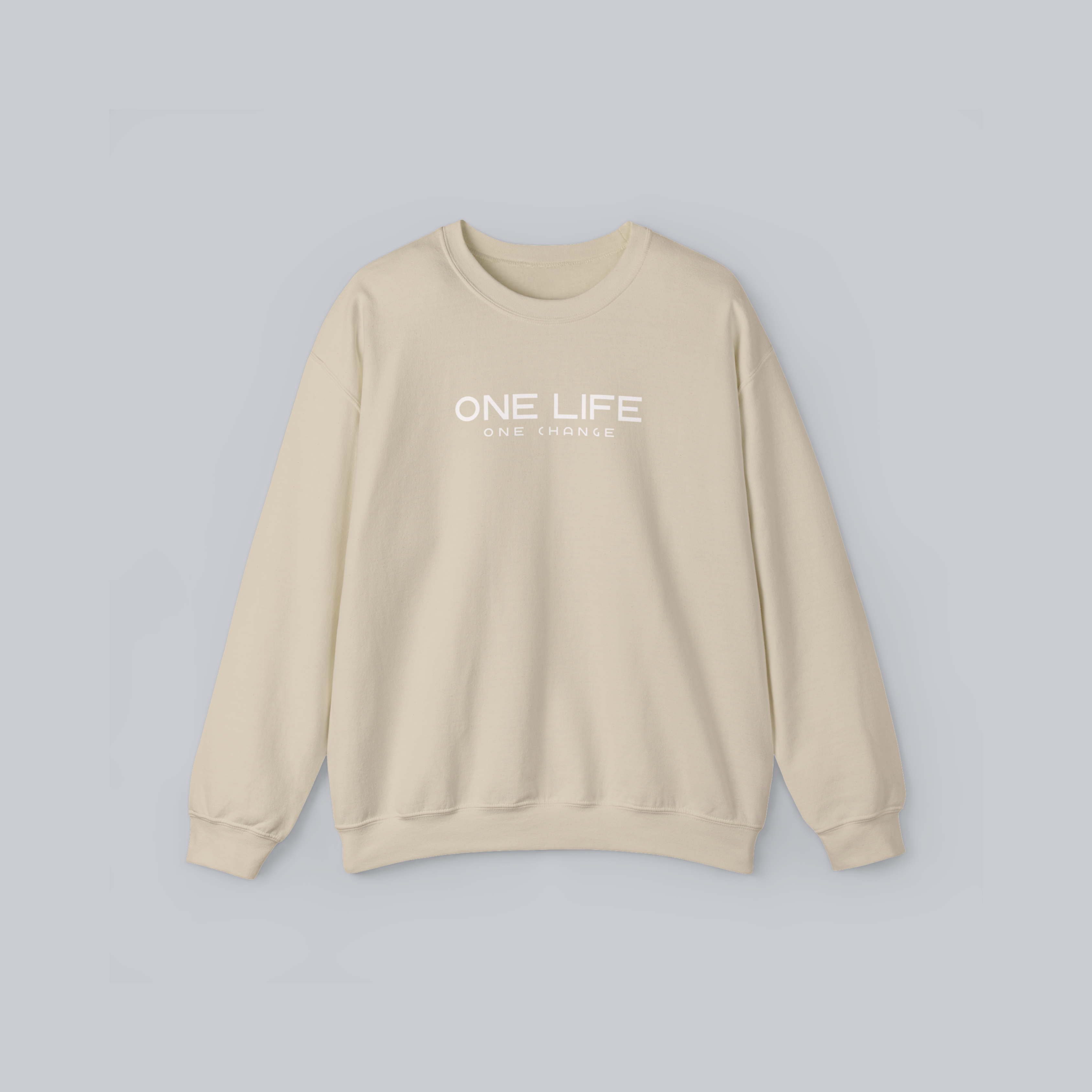 ONE LIFE ONE CHANGE – Unisex Cozy Heavy Blend Pullover