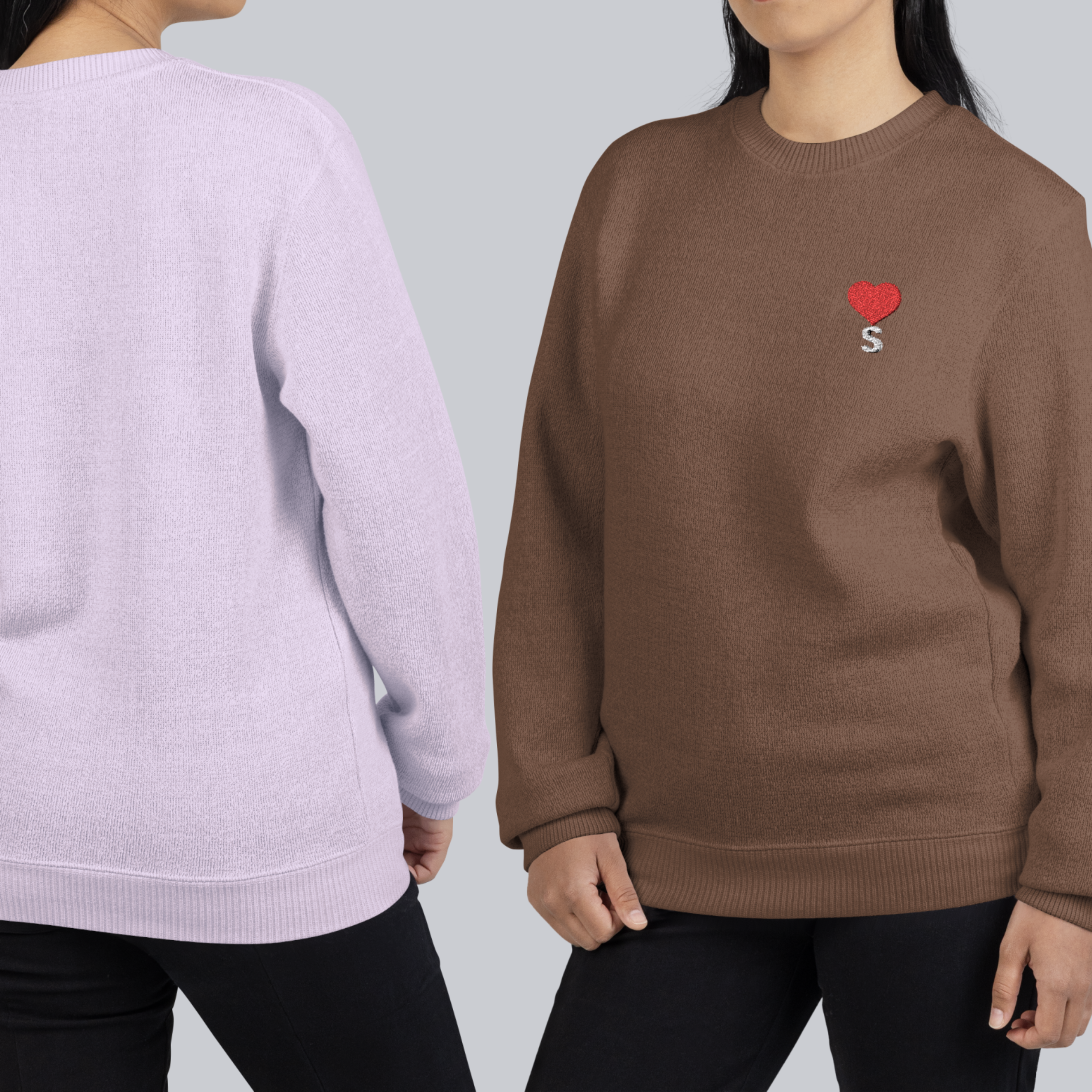 Unisex Nantucket Sweatshirt – Personalized with initial S