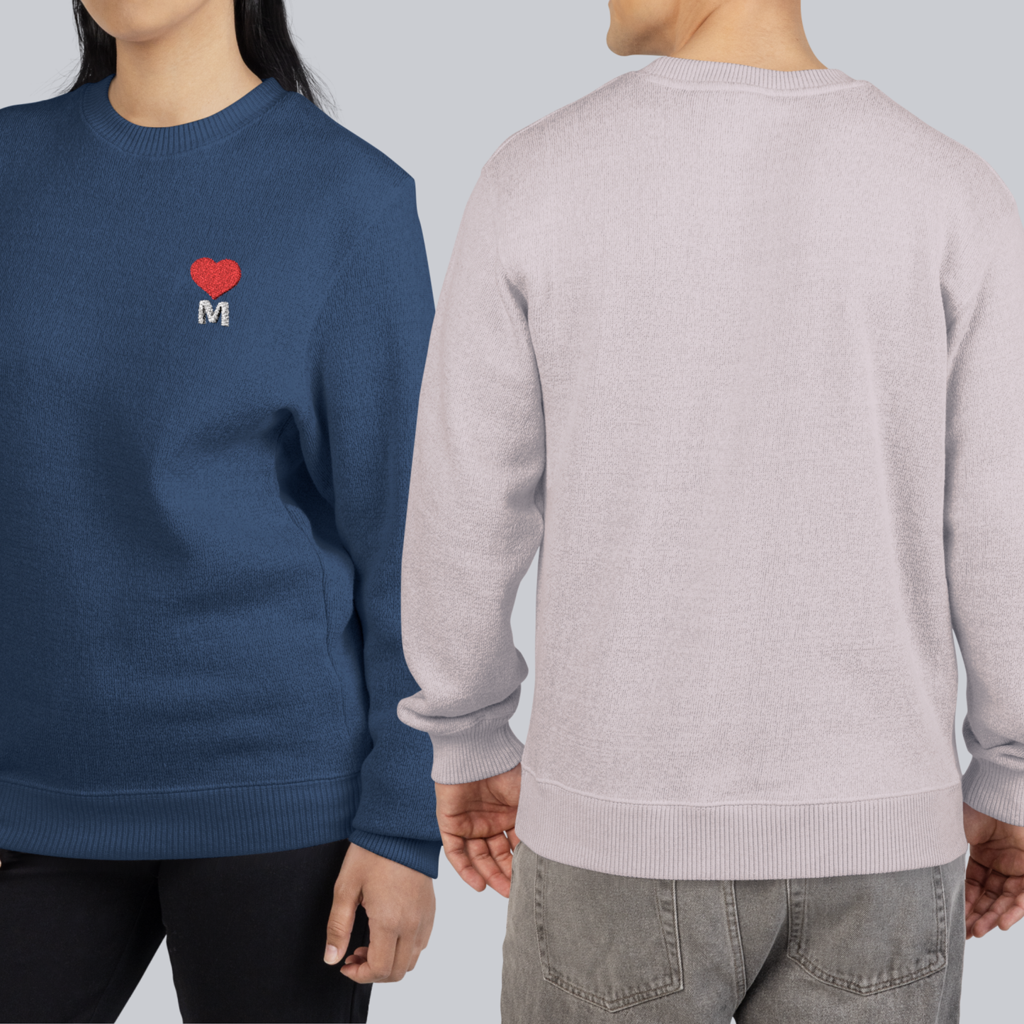Unisex Nantucket Sweatshirt – Personalized with initial M