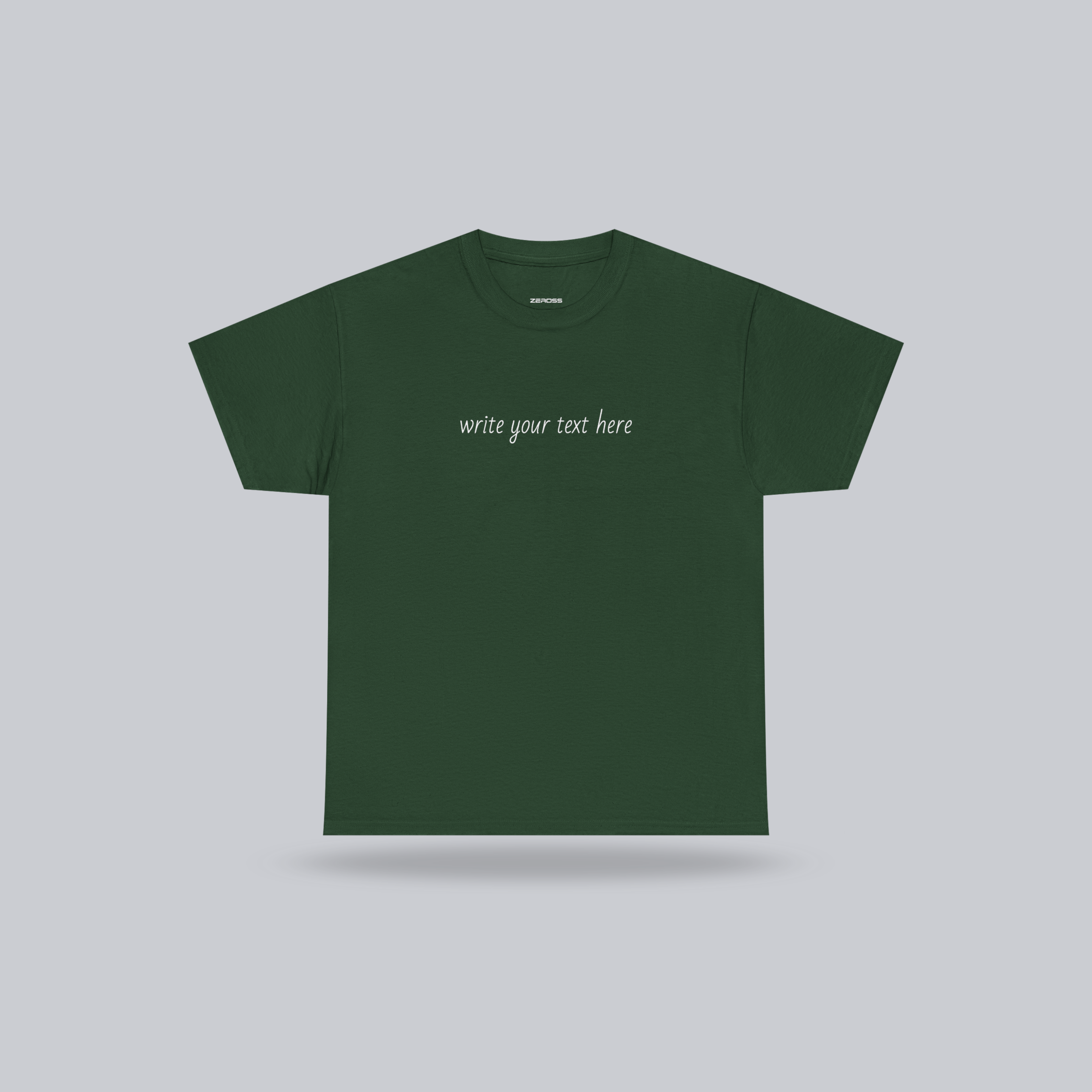 Personalized Custom Text T-Shirt – Wear Your Story | Unisex Cotton Tee