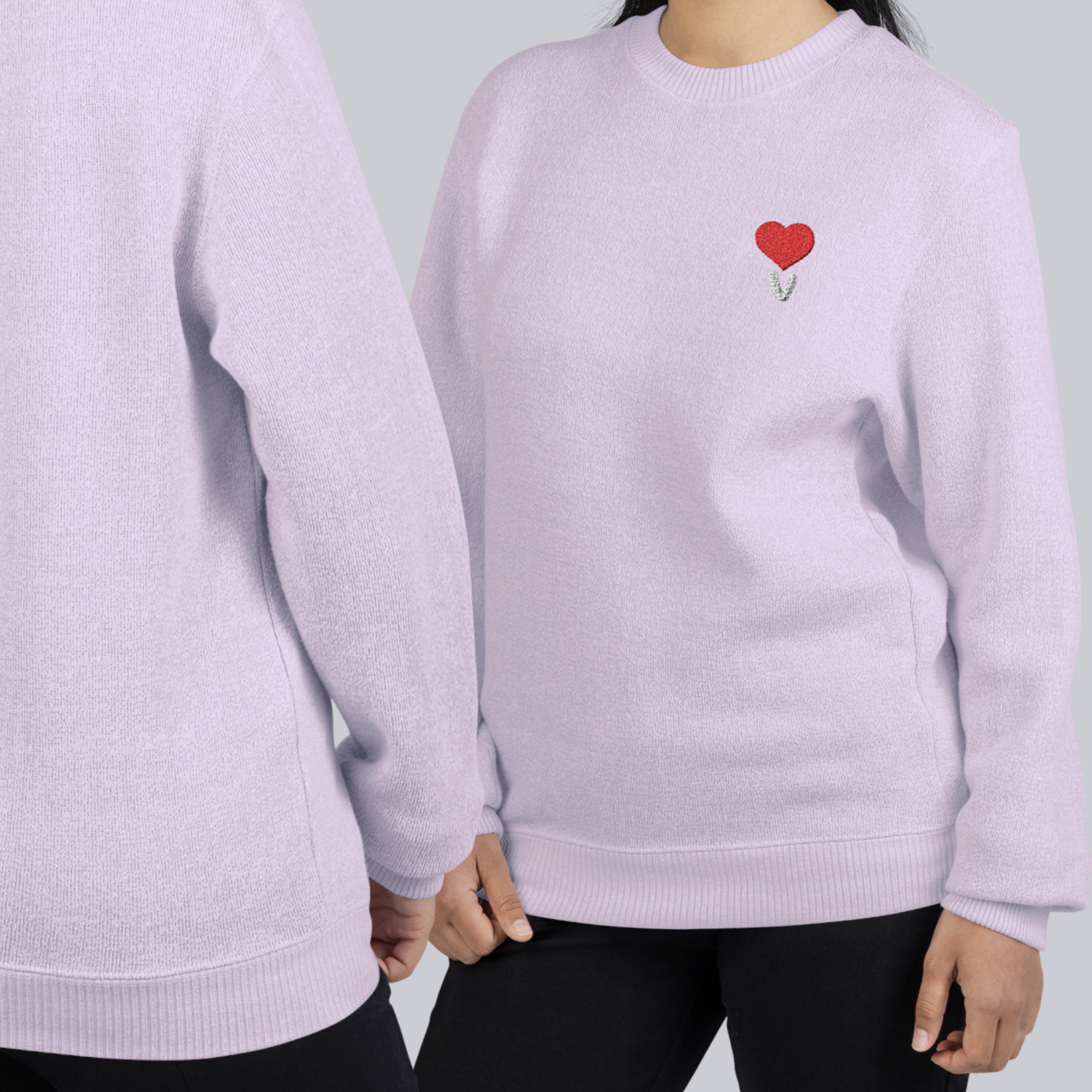 Unisex Nantucket Sweatshirt – Personalized with initial V