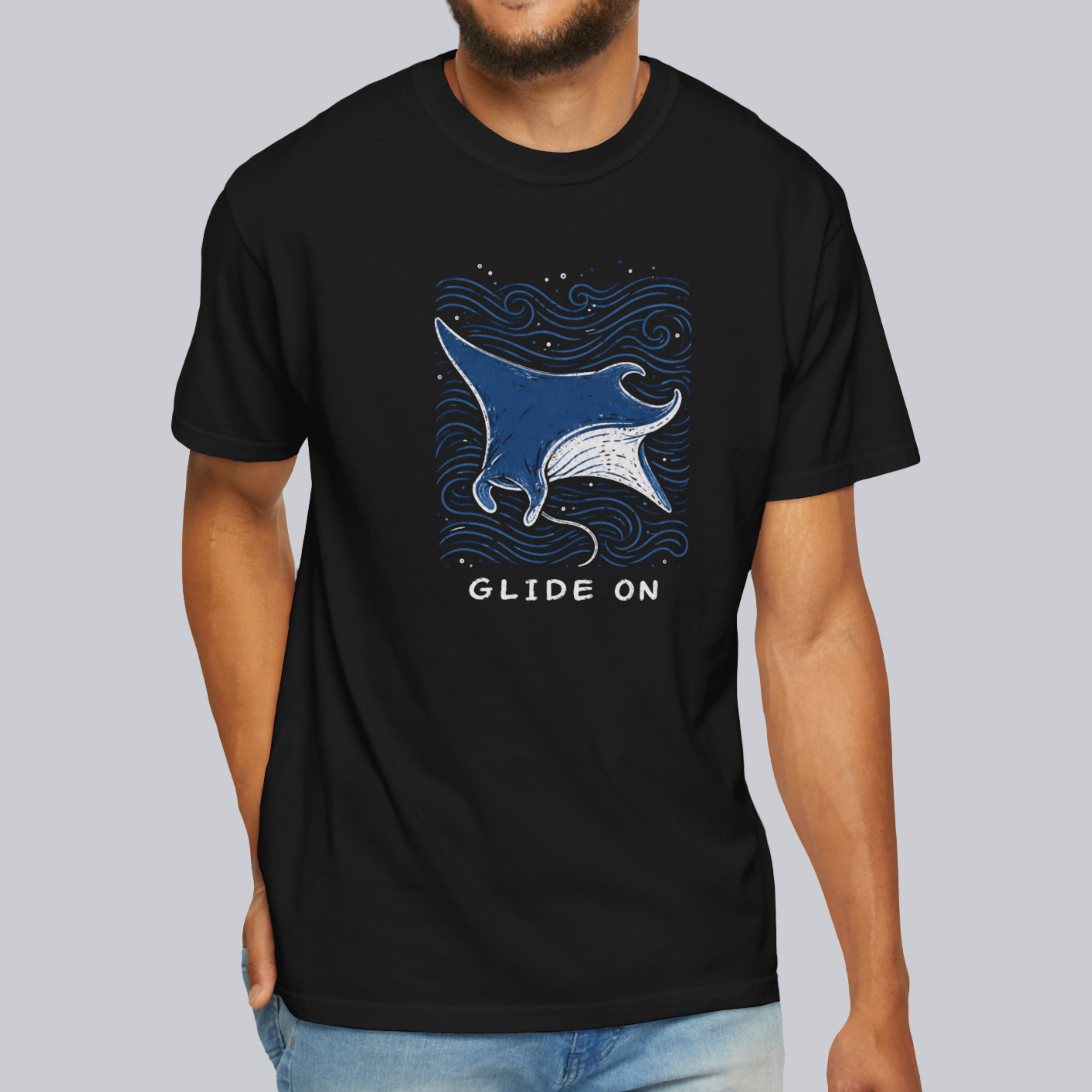Glide On Stingray Unisex Tee