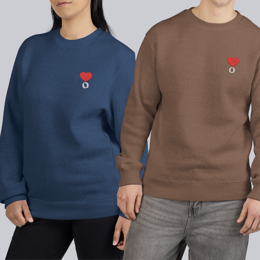 Unisex Nantucket Sweatshirt – Personalized with initial O