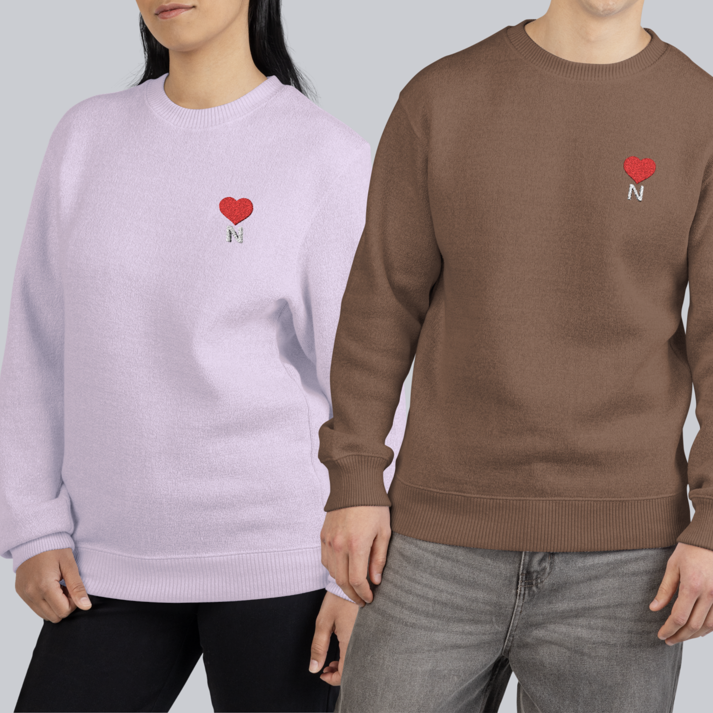 Unisex Nantucket Sweatshirt – Personalized with initial N