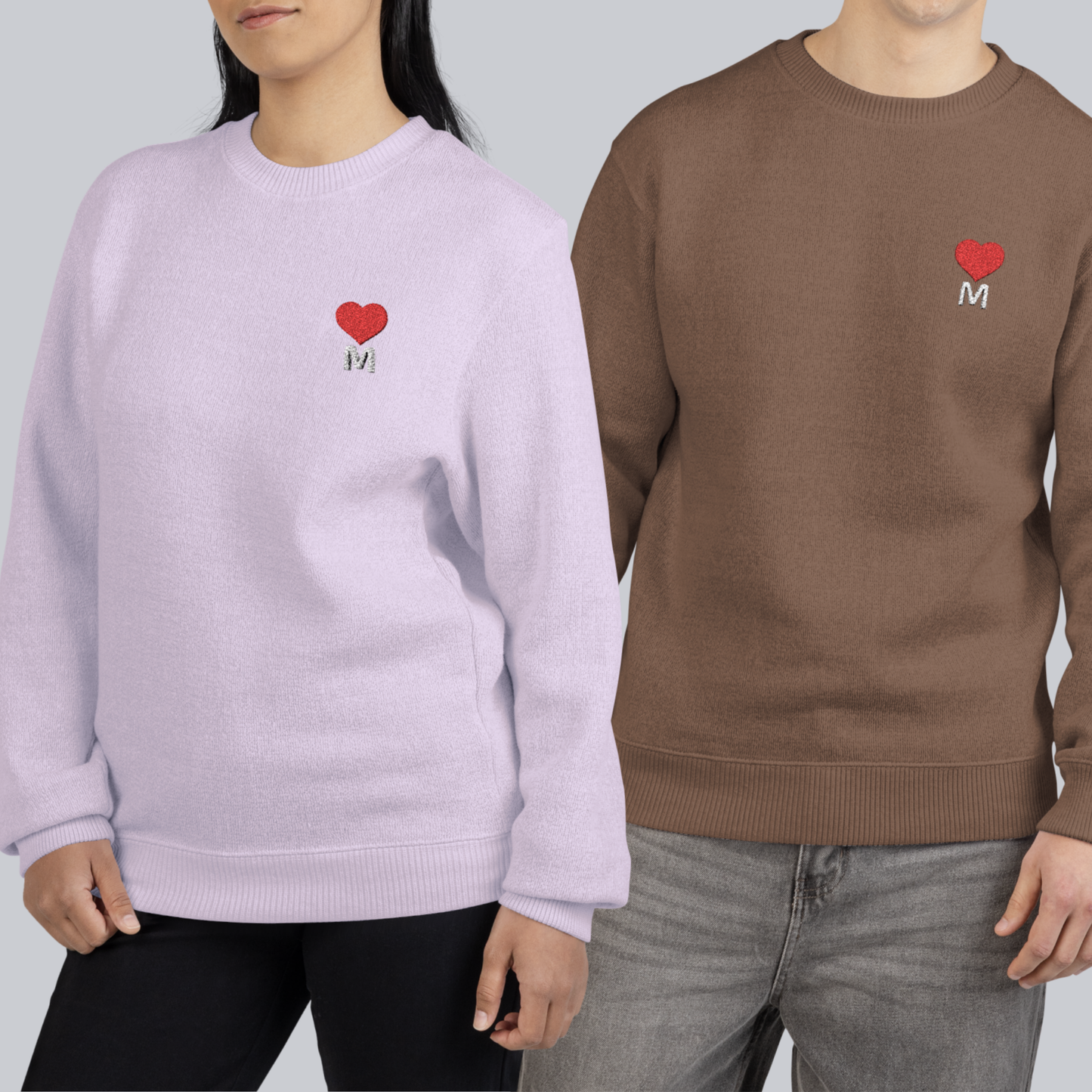 Unisex Nantucket Sweatshirt – Personalized with initial M