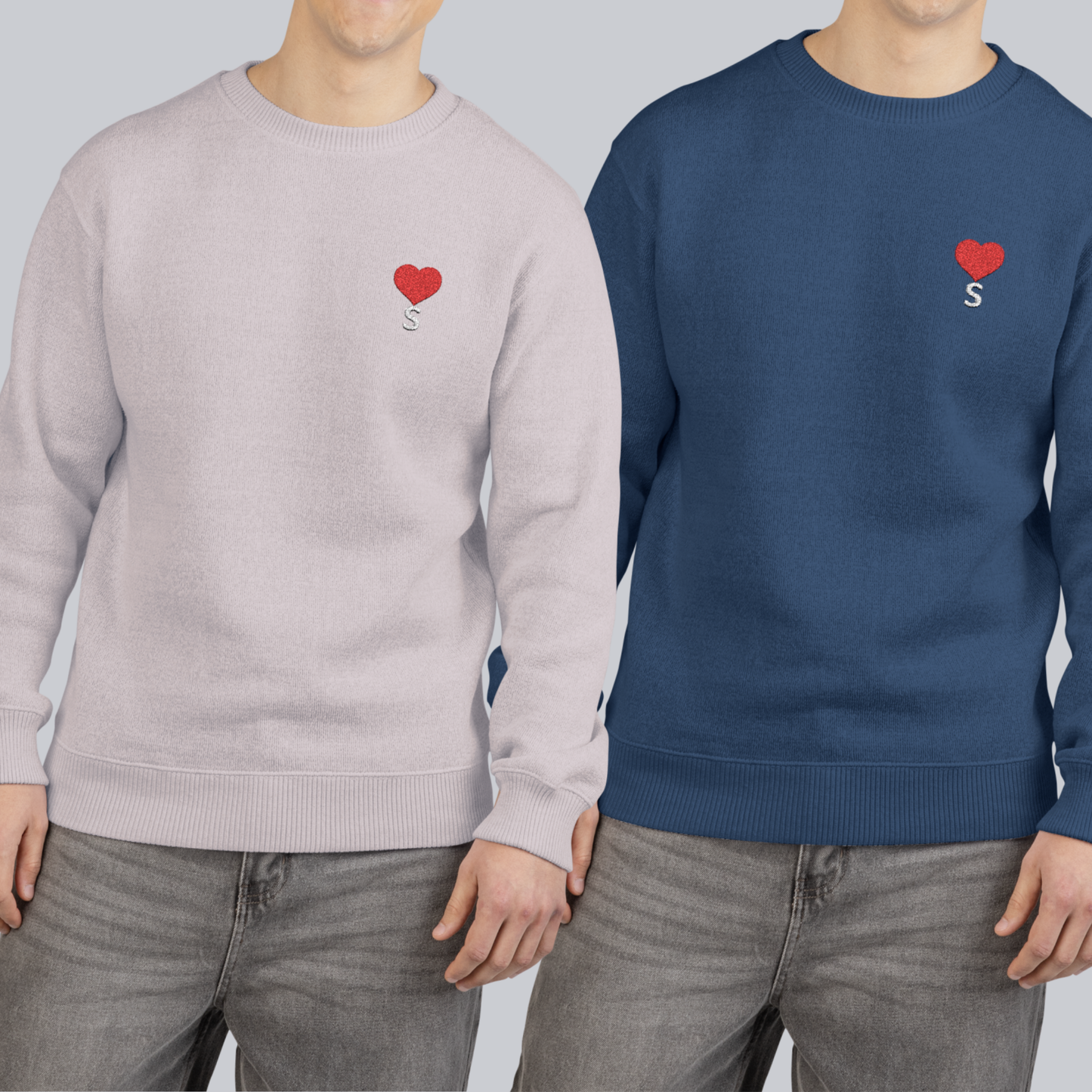 Unisex Nantucket Sweatshirt – Personalized with initial S