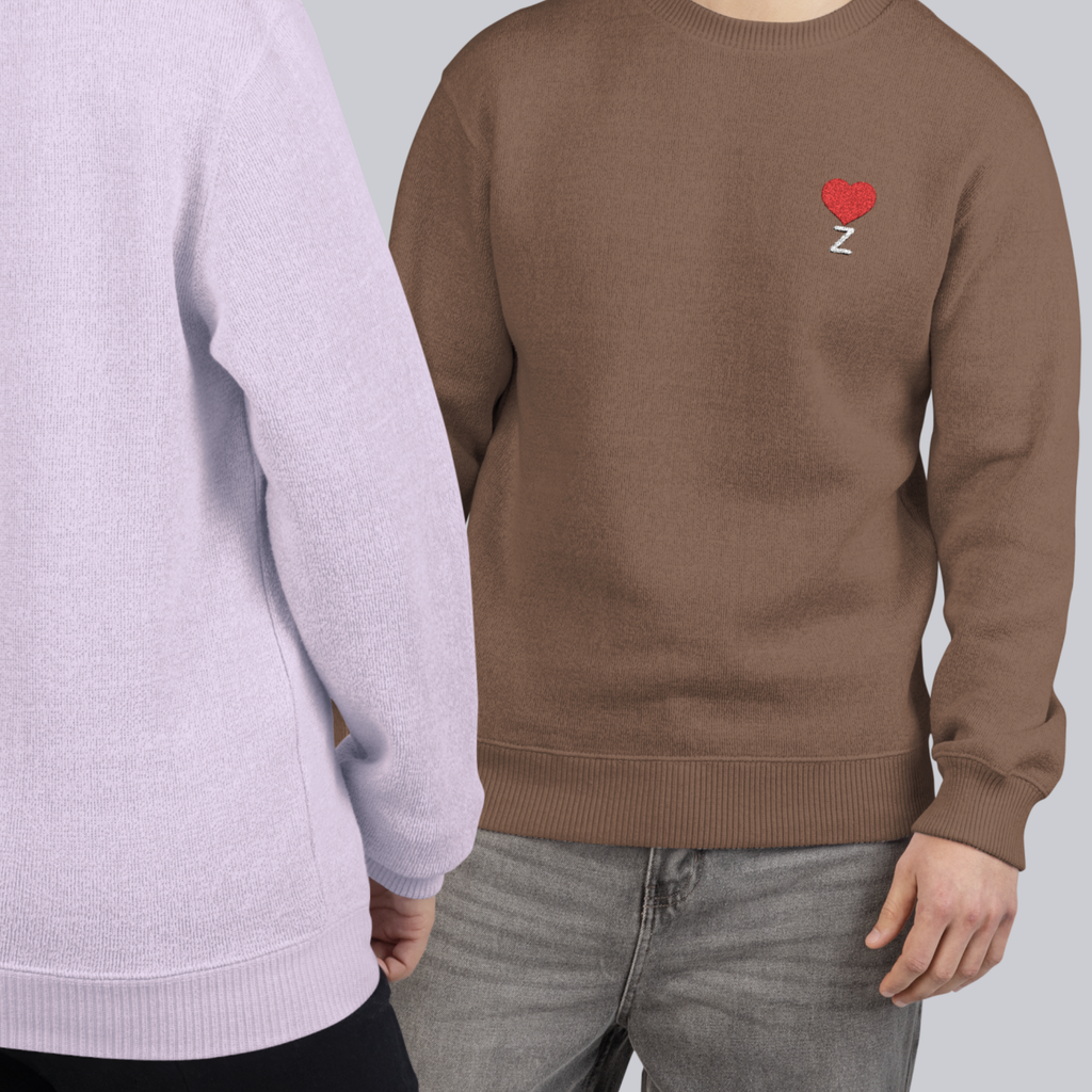 Unisex Nantucket Sweatshirt – Personalized with initial Z