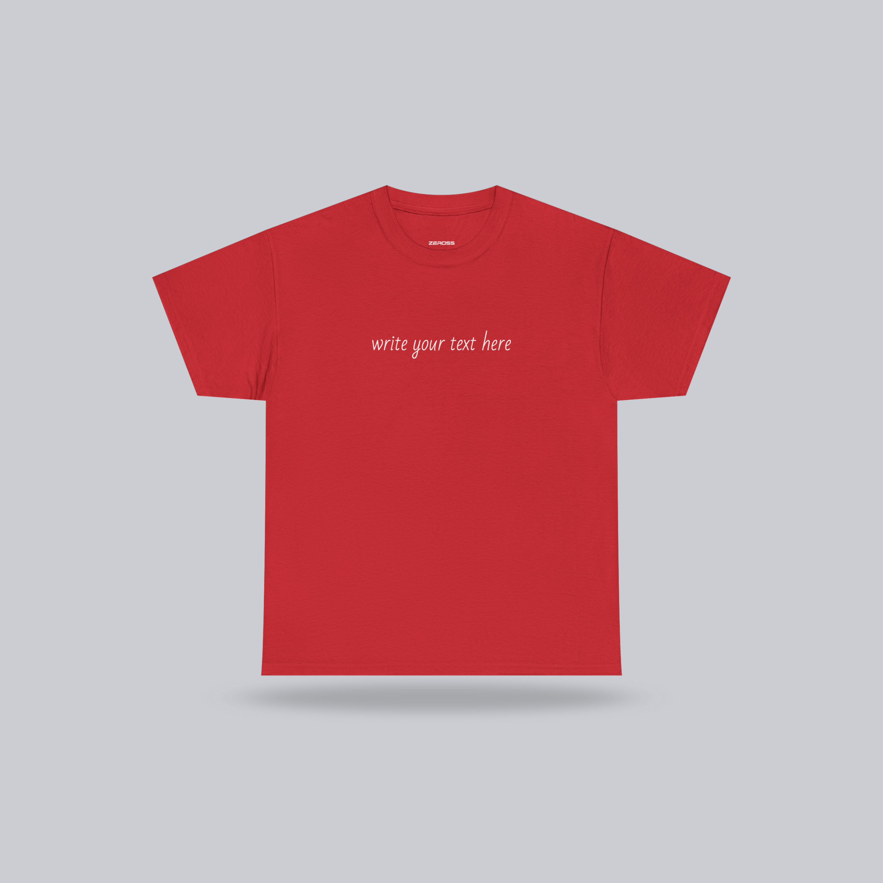 Personalized Custom Text T-Shirt – Wear Your Story | Unisex Cotton Tee