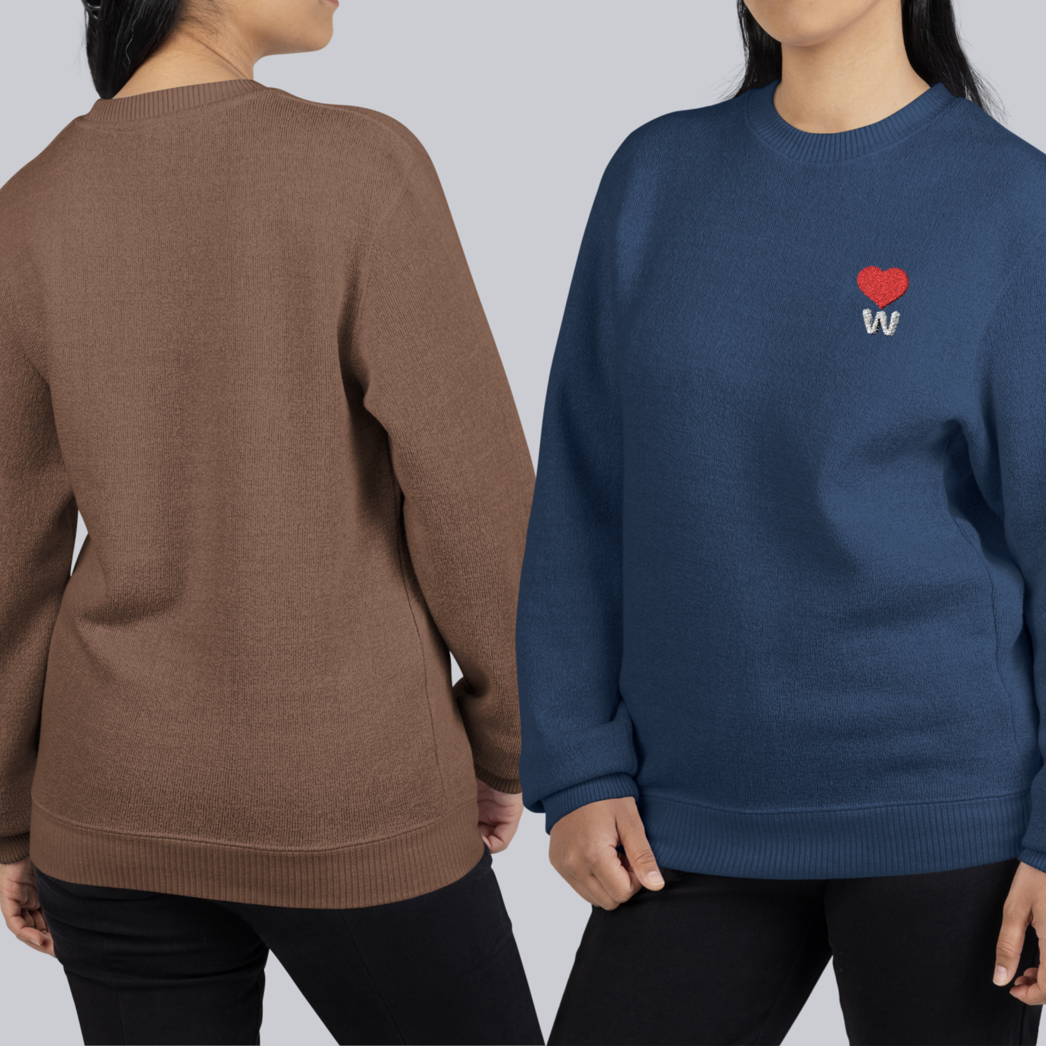 Unisex Nantucket Sweatshirt – Personalized with initial W