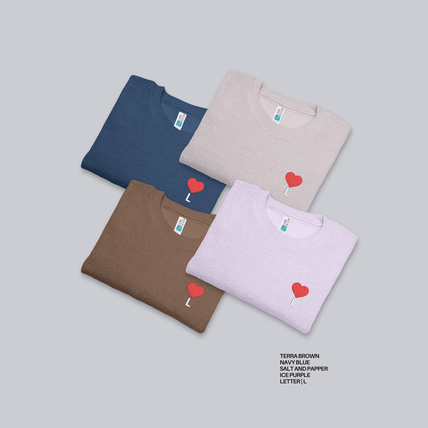 Unisex Nantucket Sweatshirt – Personalized With Initial L