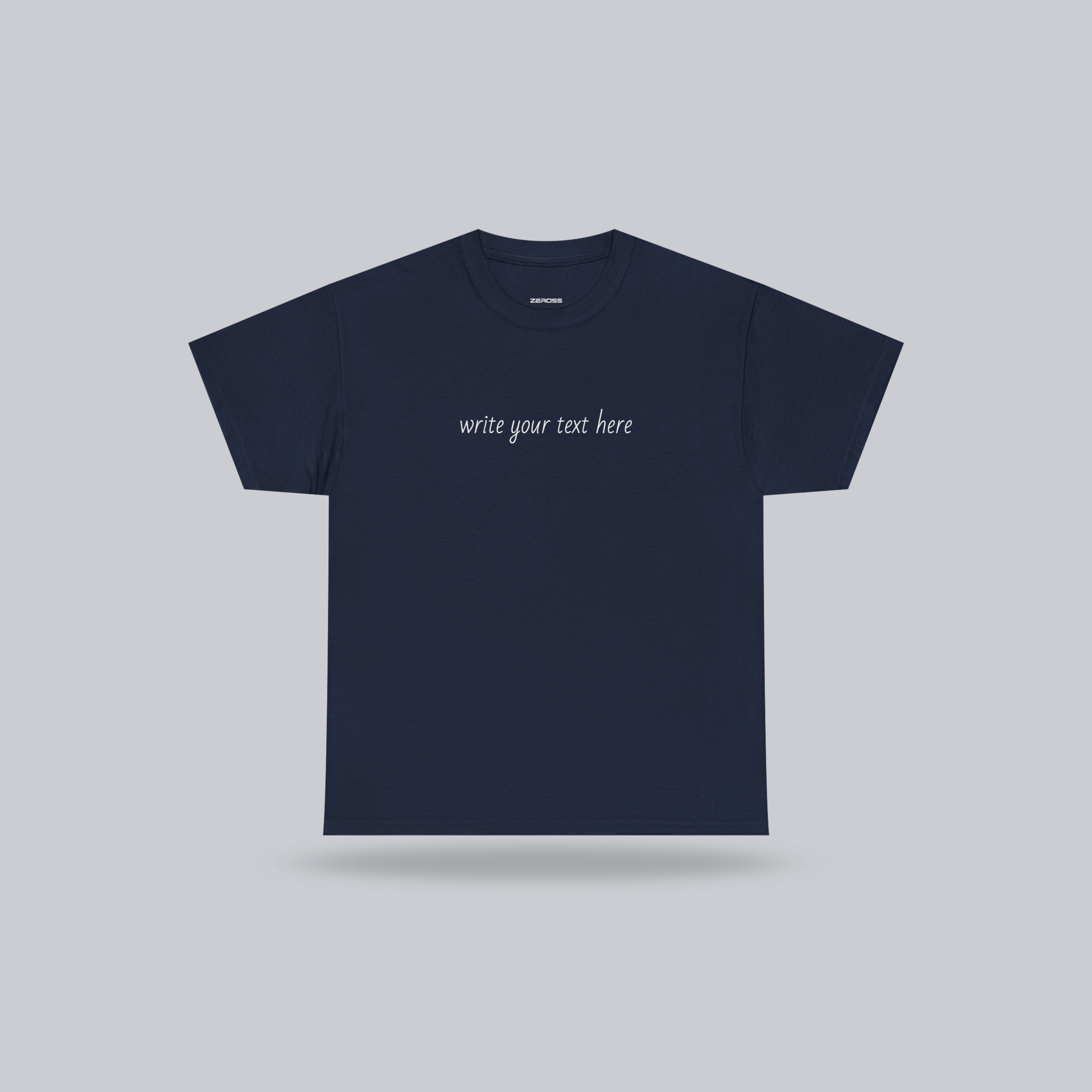 Personalized Custom Text T-Shirt – Wear Your Story | Unisex Cotton Tee