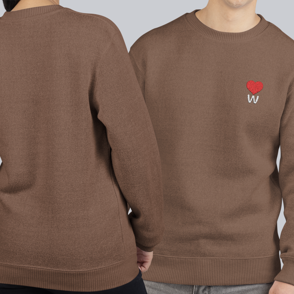Unisex Nantucket Sweatshirt – Personalized with initial W