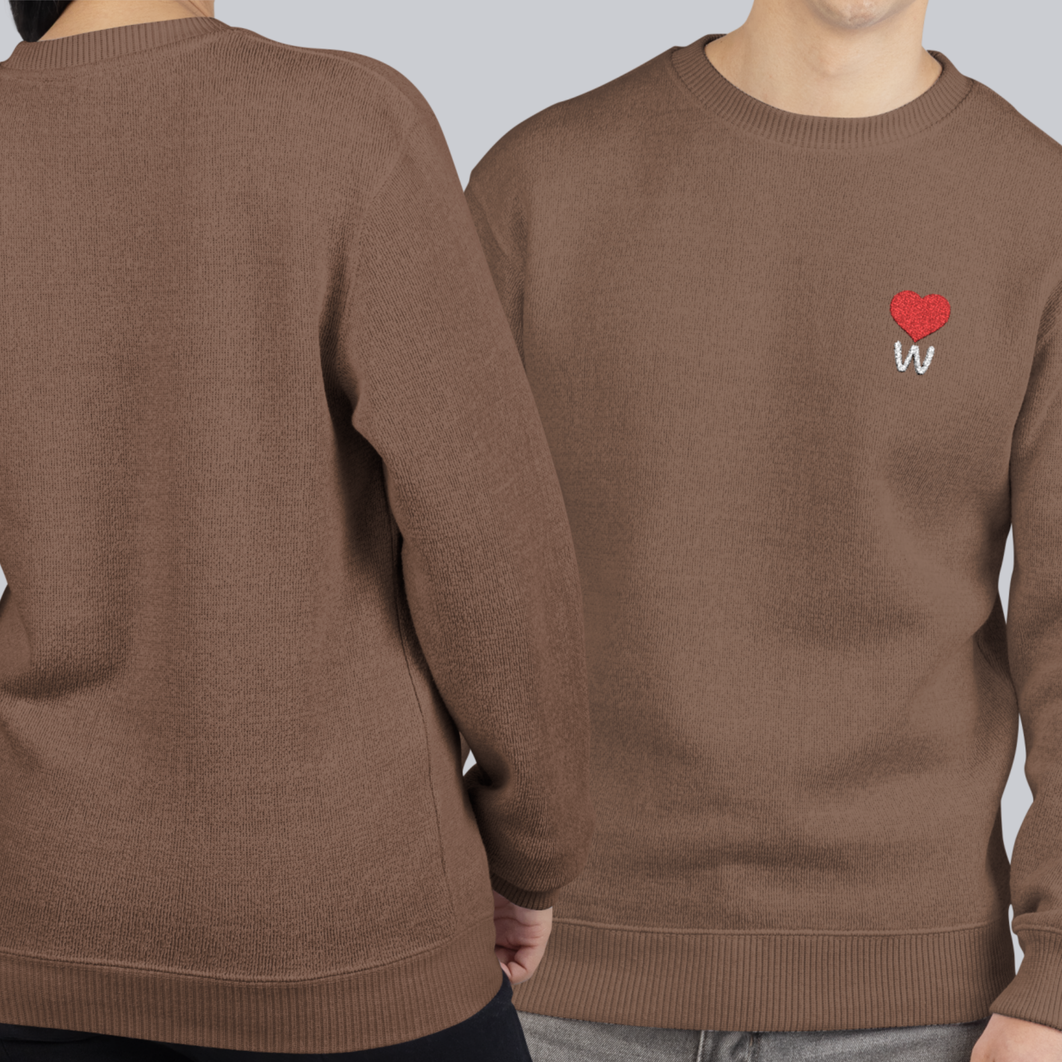 Unisex Nantucket Sweatshirt – Personalized with initial W
