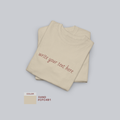 Custom Text T-Shirt, Create & Wear Your Story | Unisex Cotton Tee