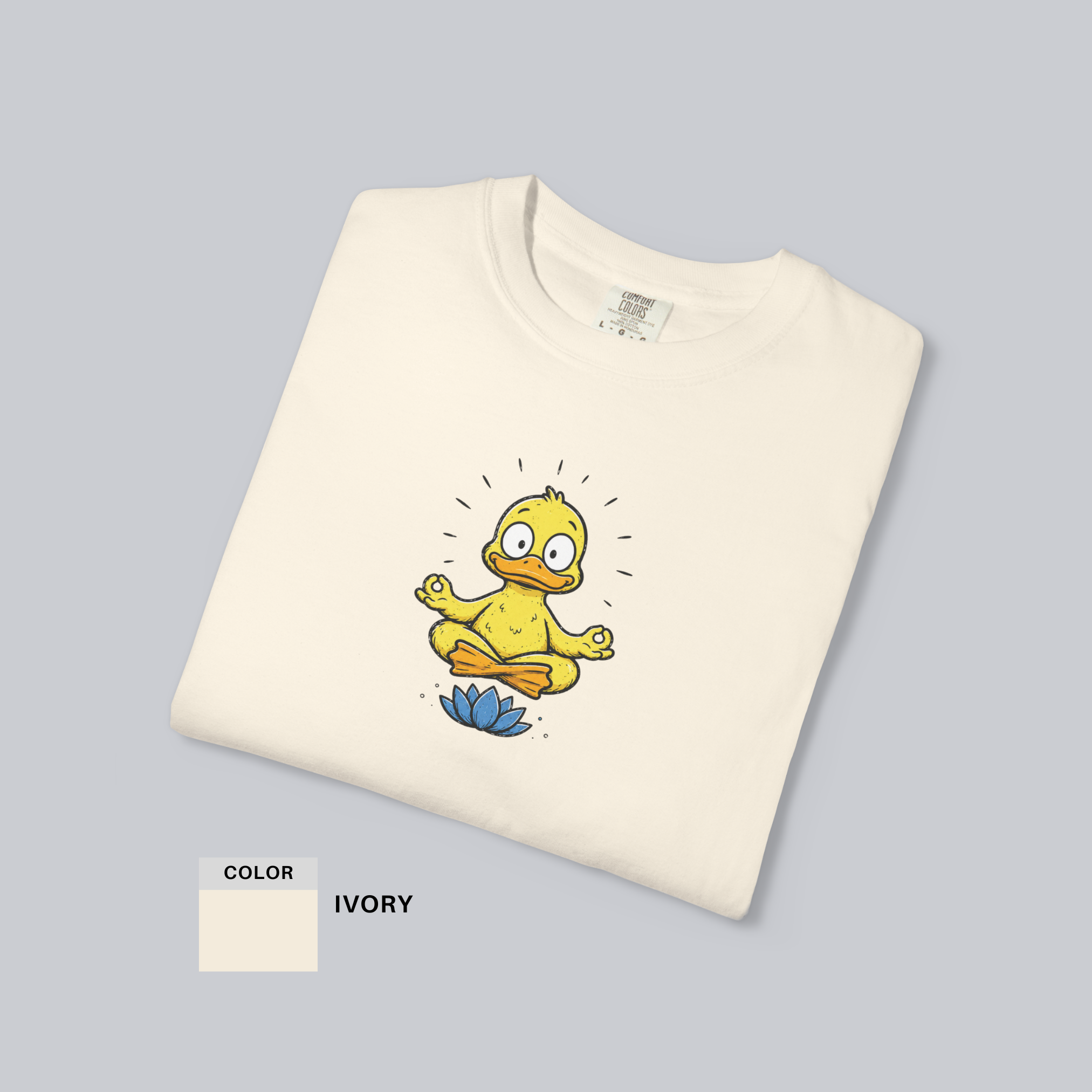 Meditating Duck Unisex Tee
