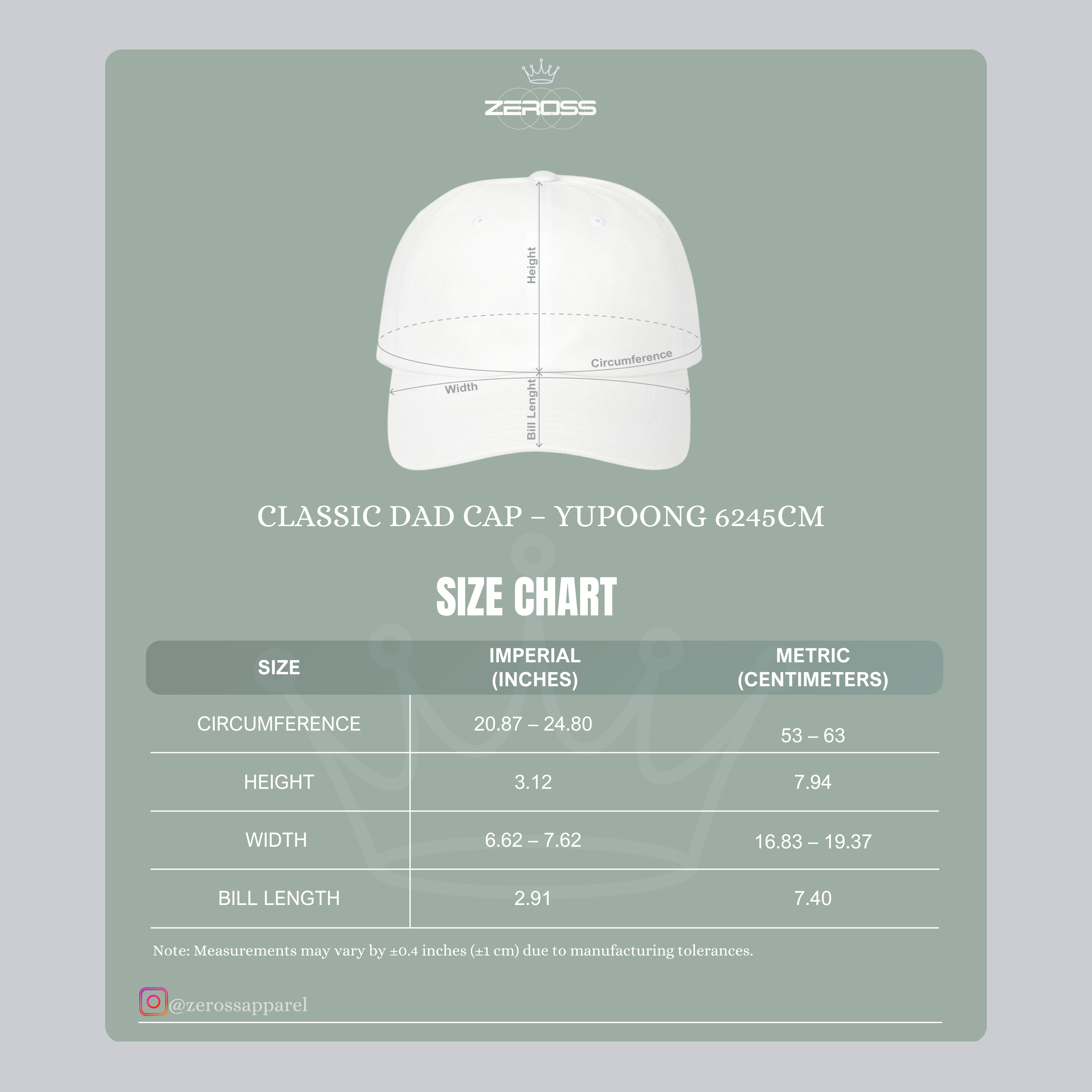 Embroidered Classic Dad Cap