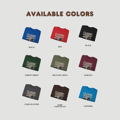 Classic Wheels Never Go Out of Style Sweatshirt – Vintage Car Graphic Unisex Crewneck