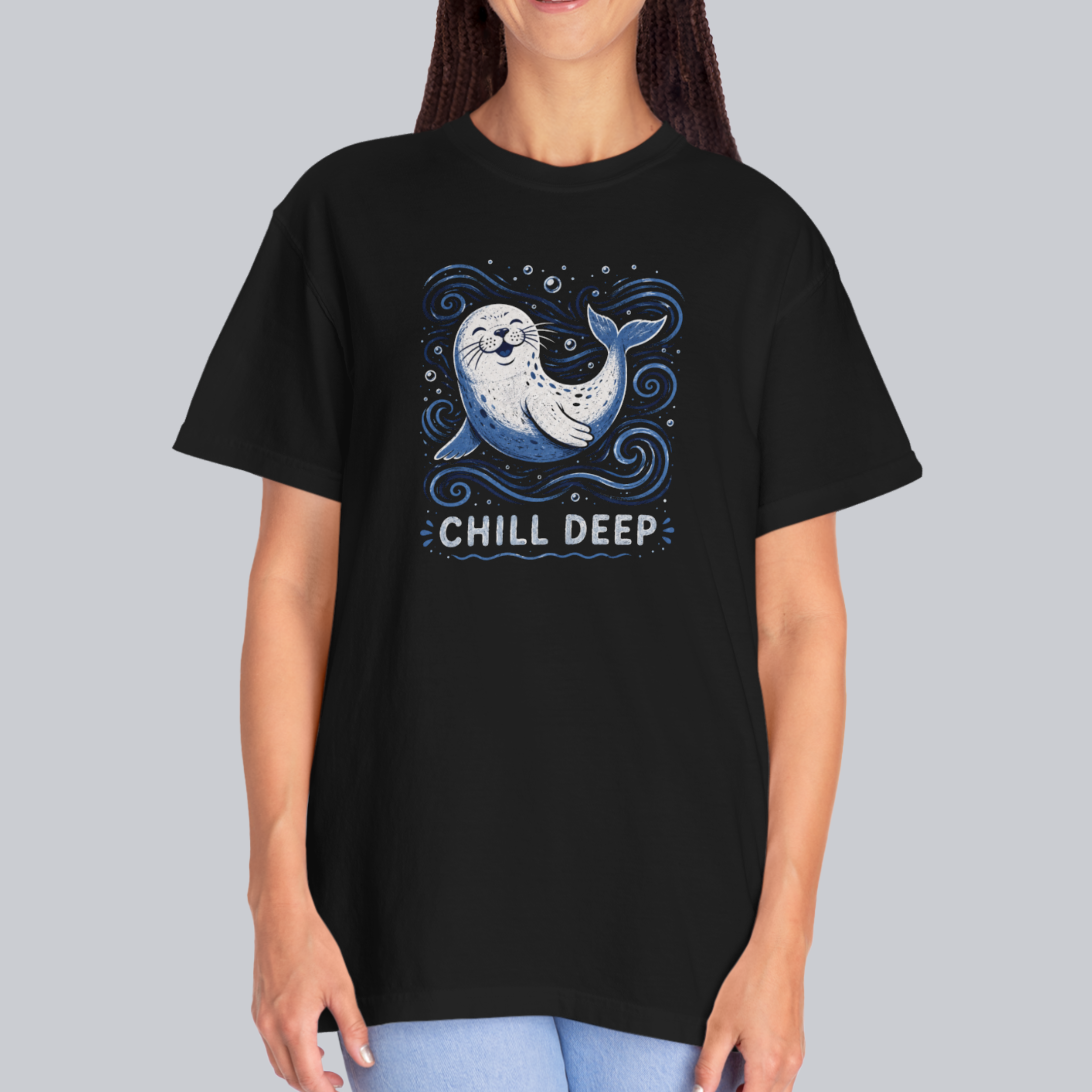 Chill Deep Seal Unisex Tee