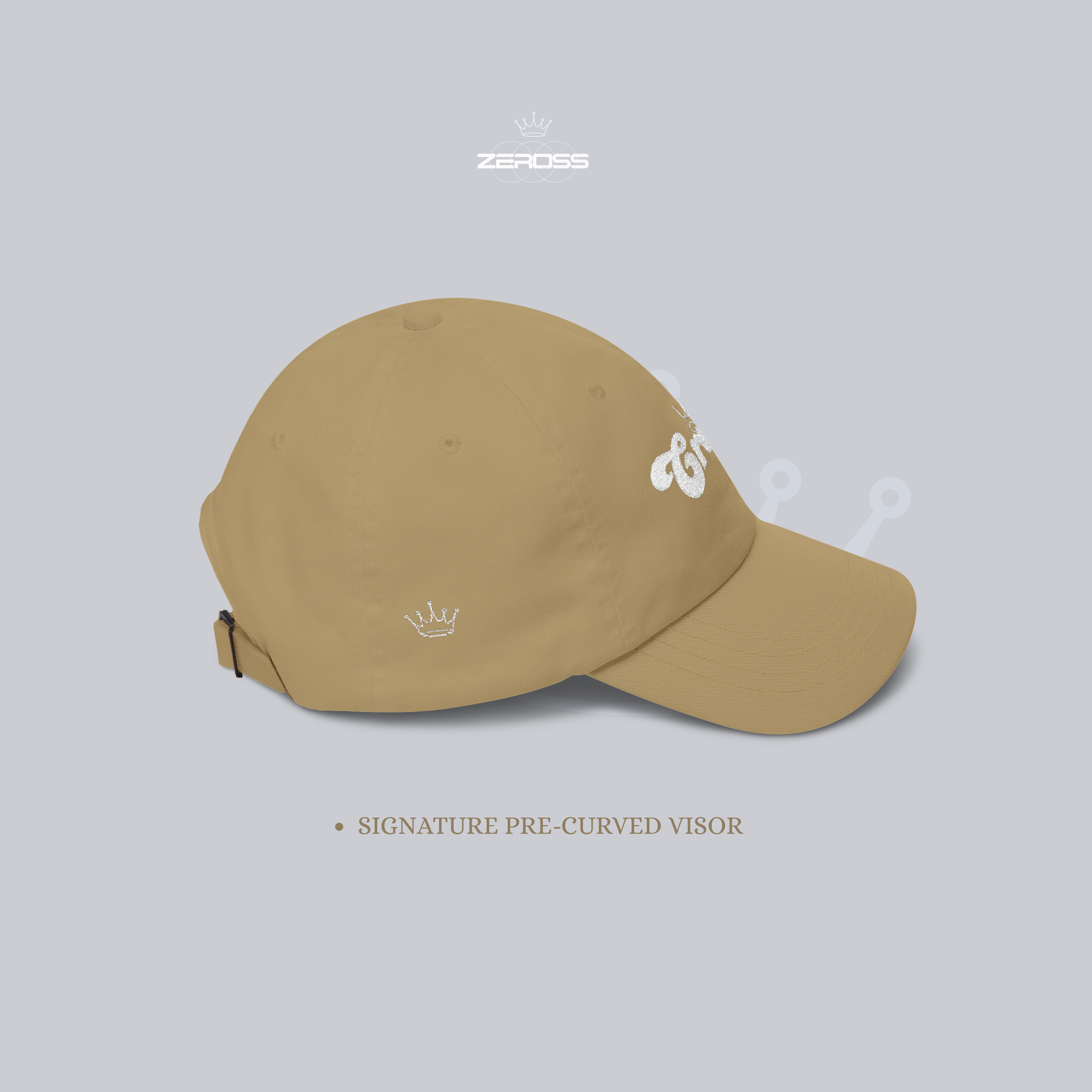 CROWN MODE — Embroidered Classic Dad Cap