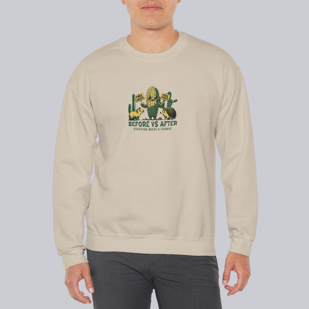 Everyone Needs a Change – Unisex Heavy Blend Crewneck Sweatshirt