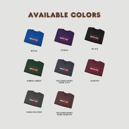 Make Your Own Story Motivational Crewneck Sweatshirt – Unisex Heavyweight Inspirational Pullover